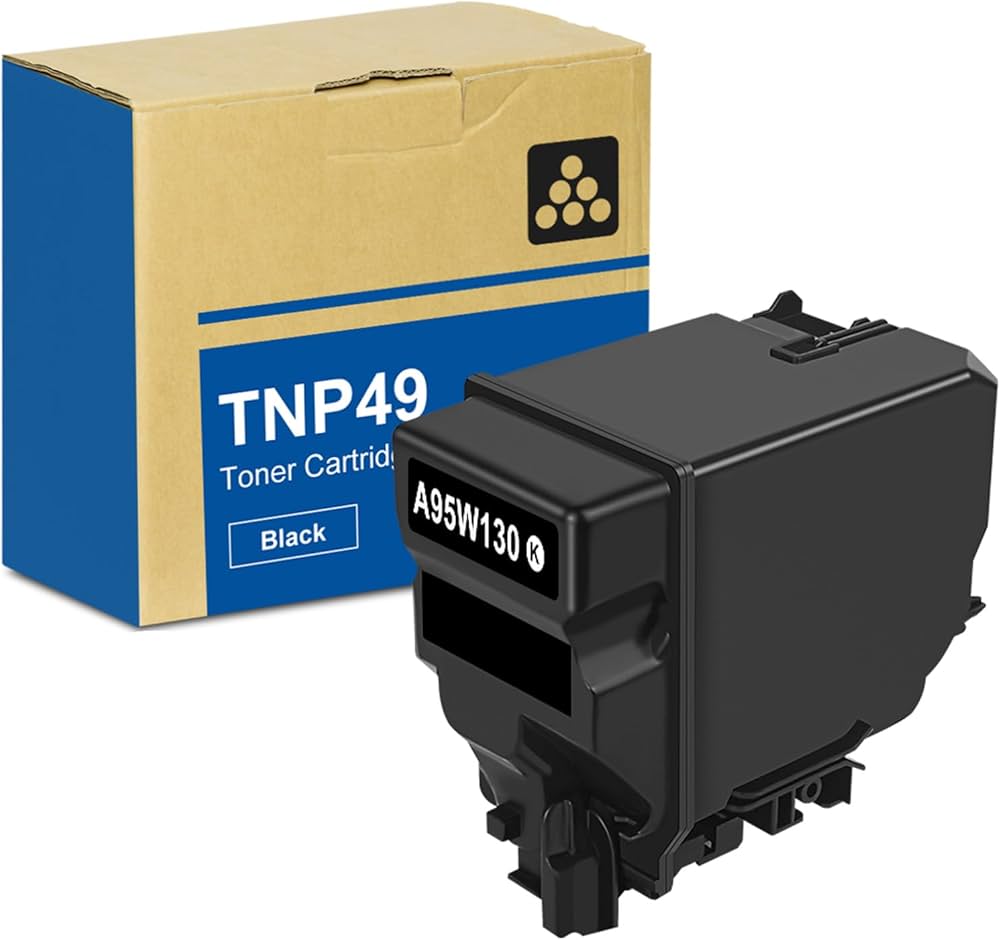Konica Minolta TNP49K Black Toner
